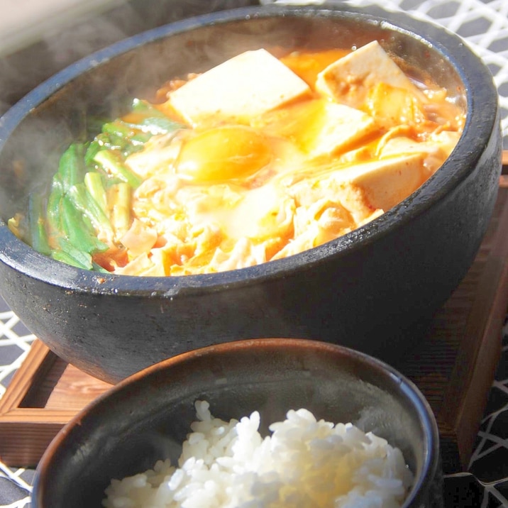 超手抜き『純豆腐(スンドゥブ)』